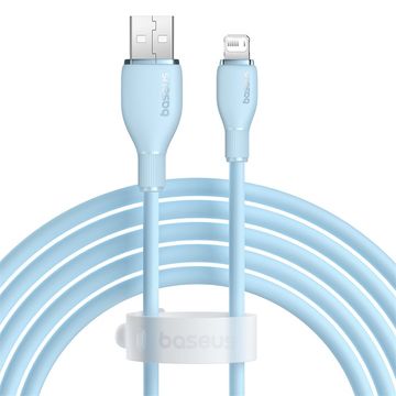 Baseus Pudding Series Fast Charging Cable USB to iP 2.4A 2m - Galaxy Blue