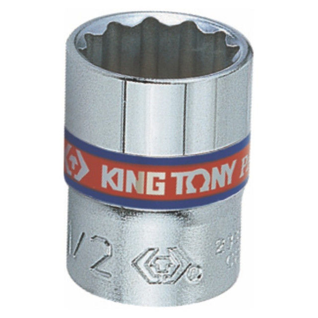 King Tony - Socket Standard 1/4" X 1/4" 12P - 3 Pack