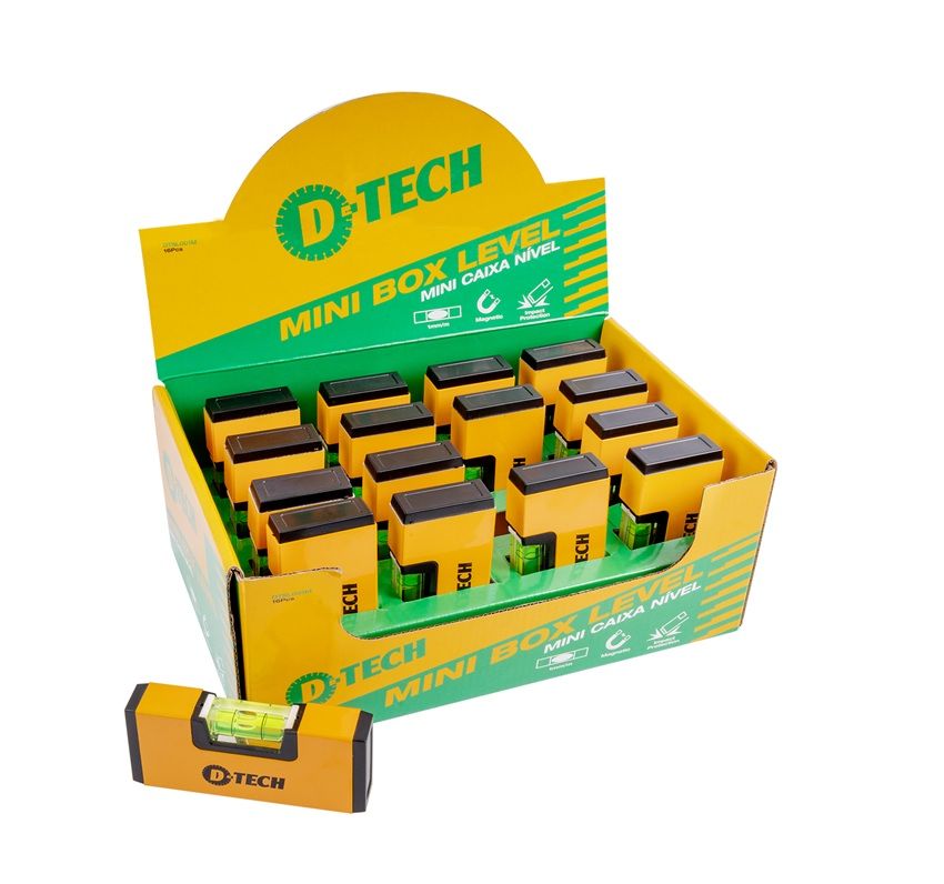 Mini Box Level 16Pc Pdq Display