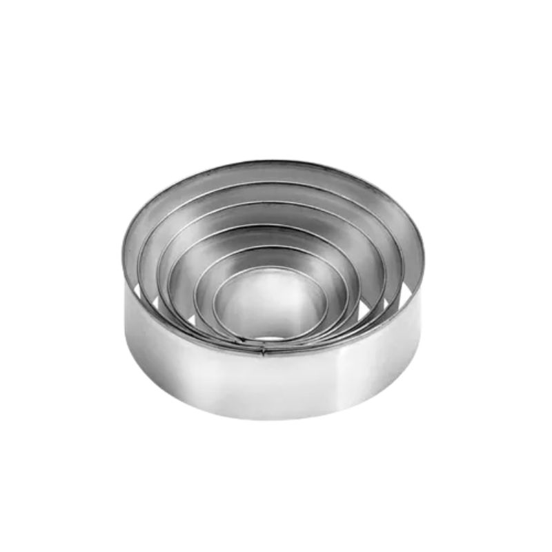Tescoma Delicia Round Shaped Cookie Cutters 6 Piece Set