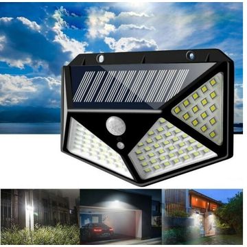 Solar LED Wide-Angle Wall Light 40W