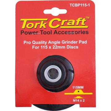 Angle Grinder Pad Pro Medium For 115 X 22Mm Discs M14 X 2 Thread