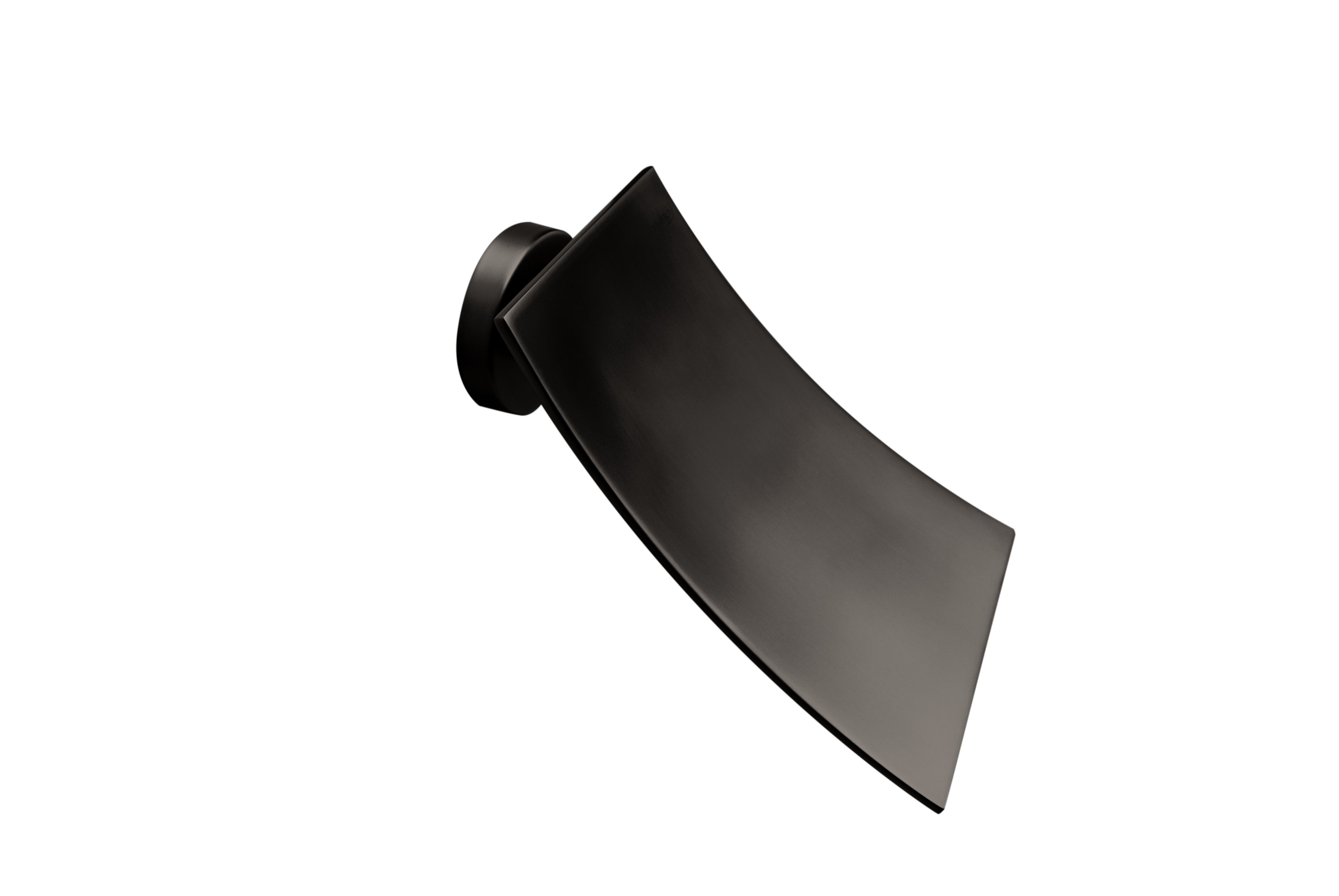 Devario Waterfall Wall Spout 100*120mm- Matt Black