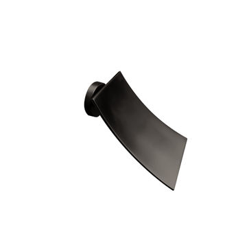 Devario Waterfall Wall Spout 100*120mm- Matt Black