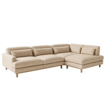 Luela L-Shaped Sofa
