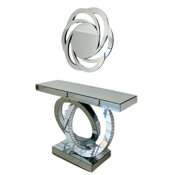 KC FURN – Infinite Console & Mirror Set