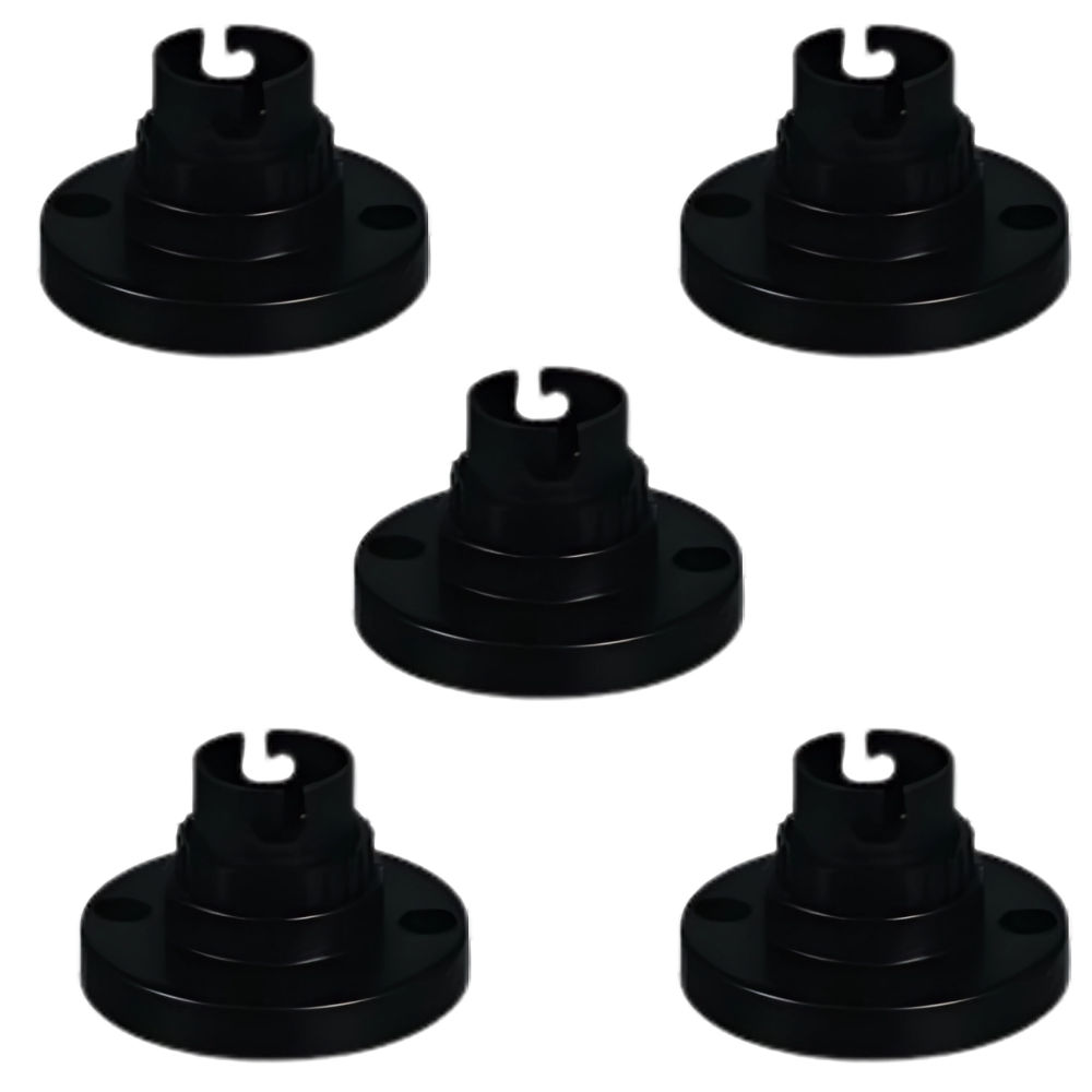 Batten-Holder Nylon 50mm Black ( Pack of 5)