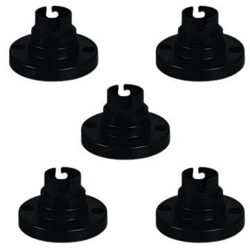 Batten-Holder Nylon 50mm Black ( Pack of 5)
