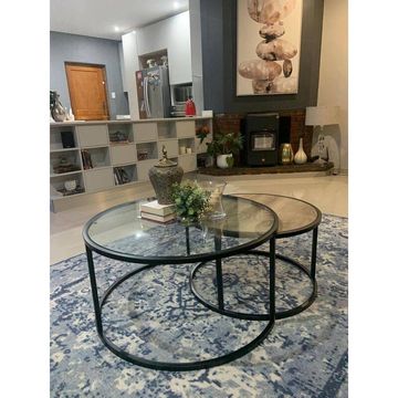 Aura Nesting Glass Tables