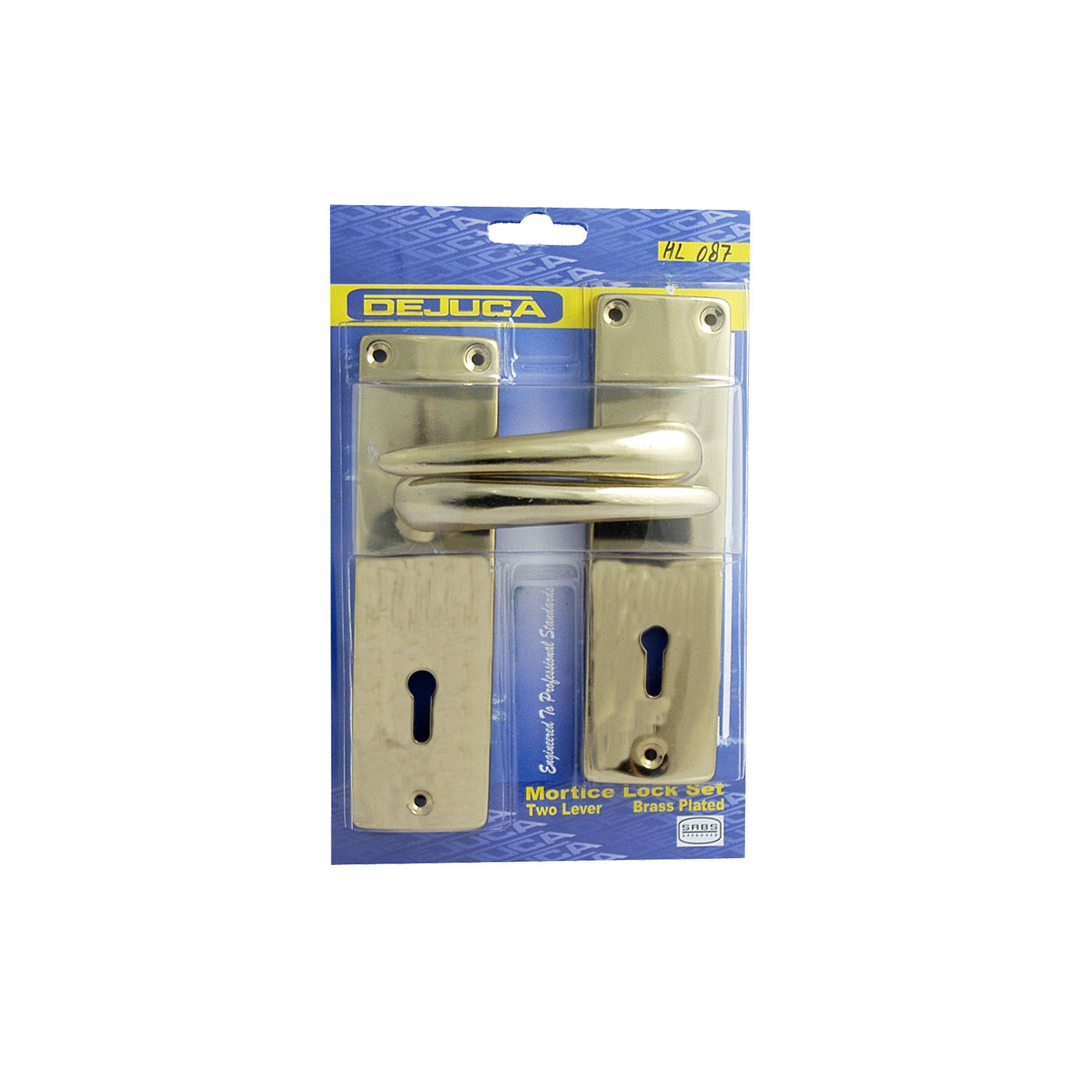 Dejuca - Mortice Lock Set - 2l - Bp - Blister  - 6 Pack