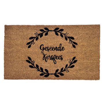 Matnifique Coir Design Doormat - Geseende Kersfees 700 x 400 x 14mm