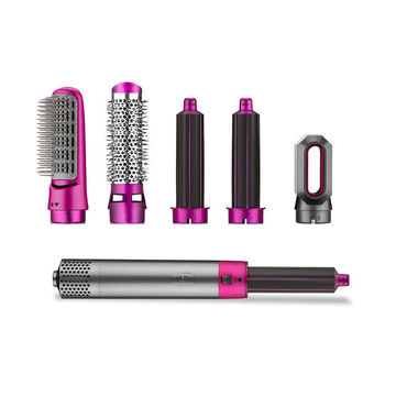 5-in-1 Hair Dryer With Brush Comb & Straightener