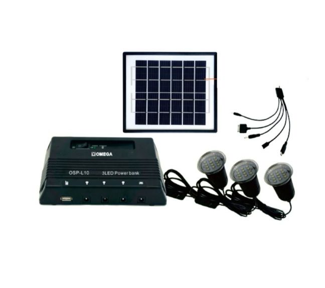 OMEGA 8W Solar DC Light Kit OSP-L10