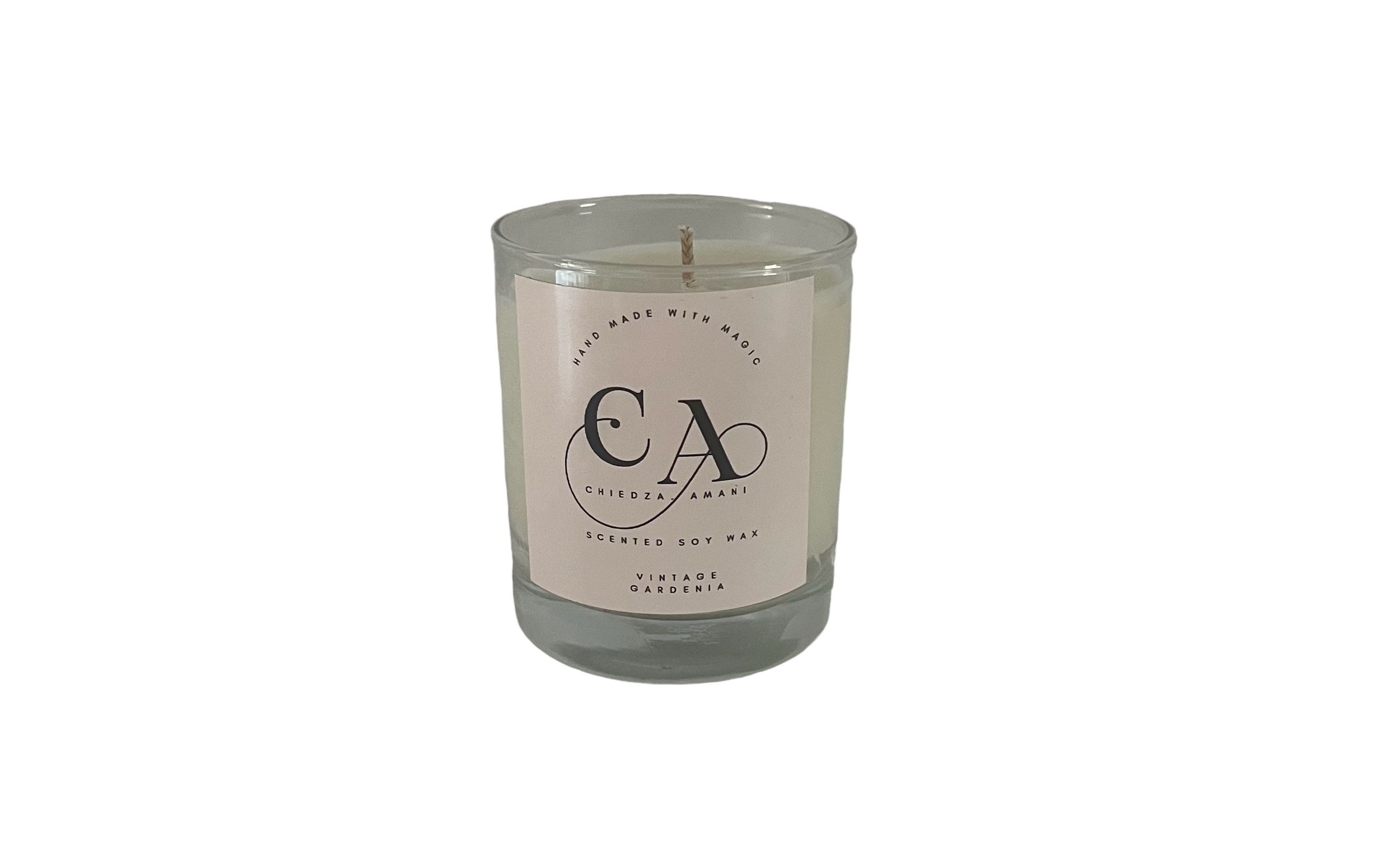 Soy Wax Candle: Vintage Gardenia