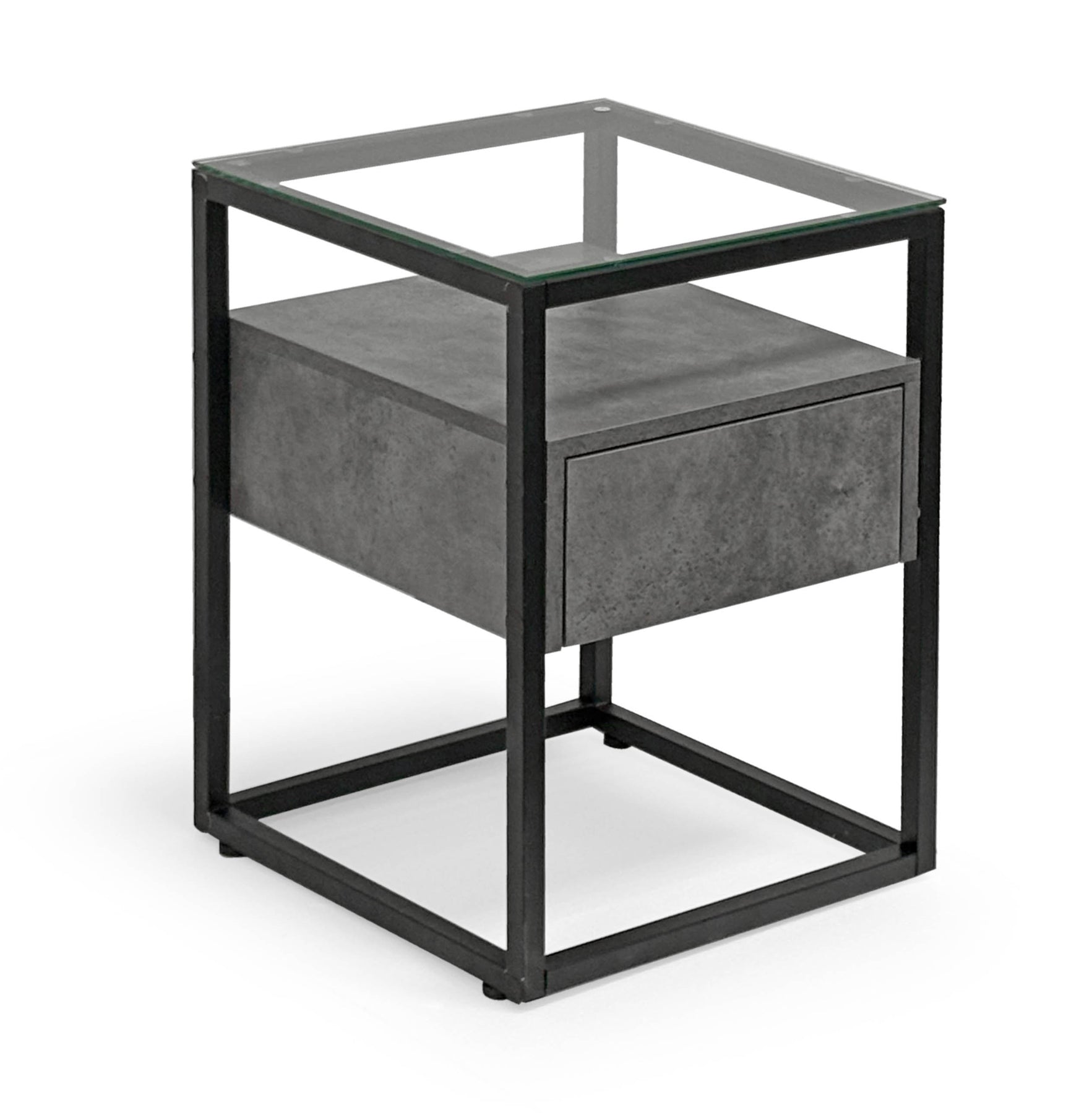 Fine Living Athens Side Table - Grey