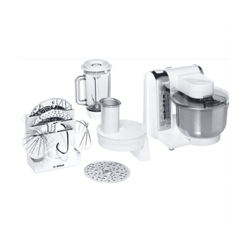 Bosch Kitchen Machine 600 W White, Chrome MUM48CR1
