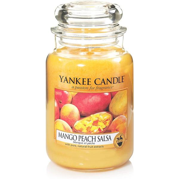 Yankee Candle Mango Peach Salsa Large Jar Retail Box No