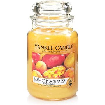 Yankee Candle Mango Peach Salsa Large Jar Retail Box No