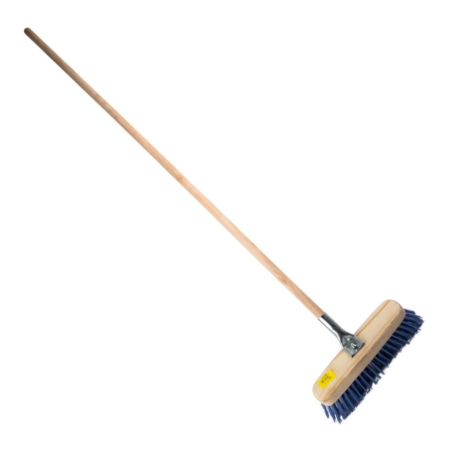 Apollo Broom Household Wood With Metal Fit 300Mm- 2 Pack