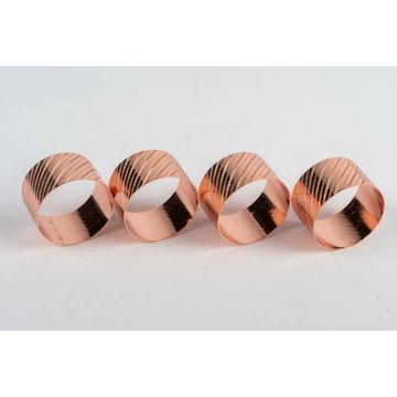 Napkin Rings X4 Assorted