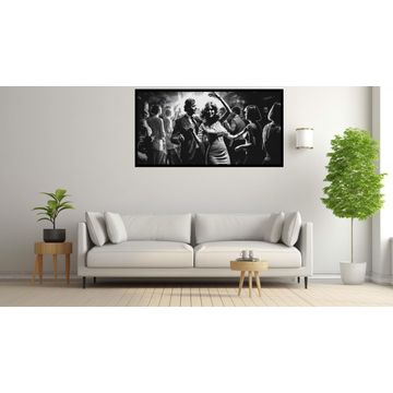 Canvas Wall Art - Canvas Wall Art – Classic Dance in the Club - B1157 [120 x 80 cm]