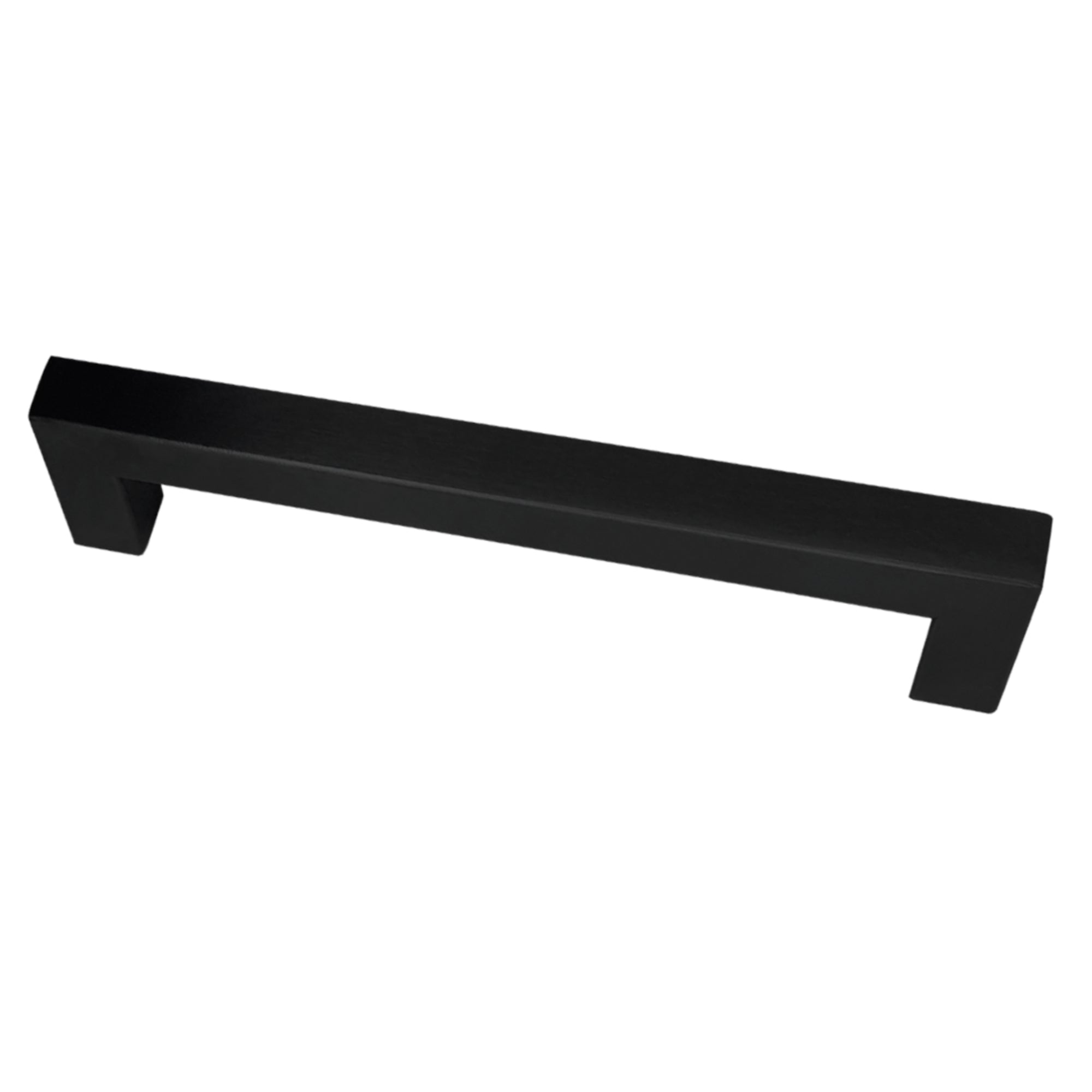 ROCO Cupboard Handle Bar Hollow Square Matt Black 128mm