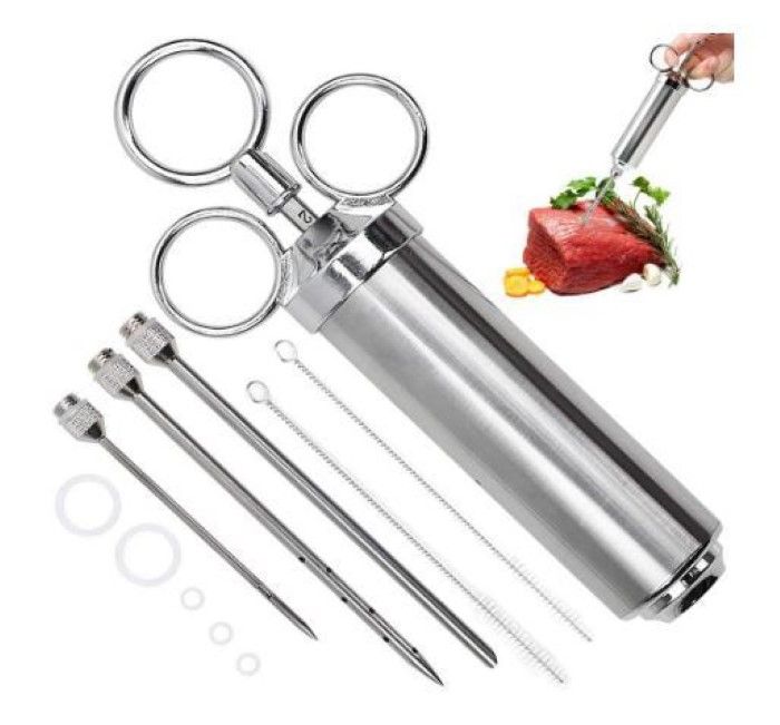 Update - Found Stainless Steel Meat Injector for Laminates, Claws