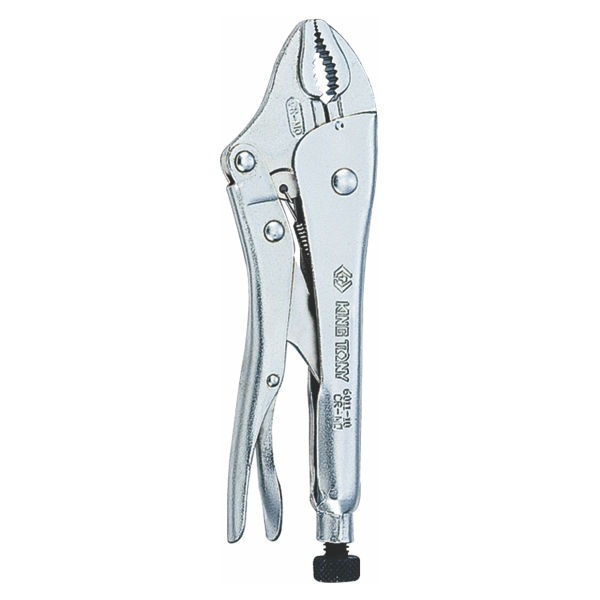 King Tony - Vice Grip 250Mm Curved Jaw - 2 Pack