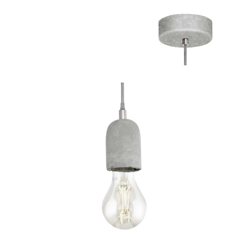 Silvares - Pendant - 60mm - Concrete Grey - 2 Pack