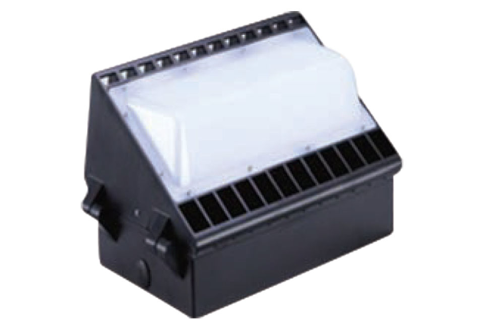 90-240VAC LED Wall Pack 60W 6000K 366x185x233mm