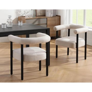 EFURN- KZ Glamour chair in silver frame for dining  room  or dressing room