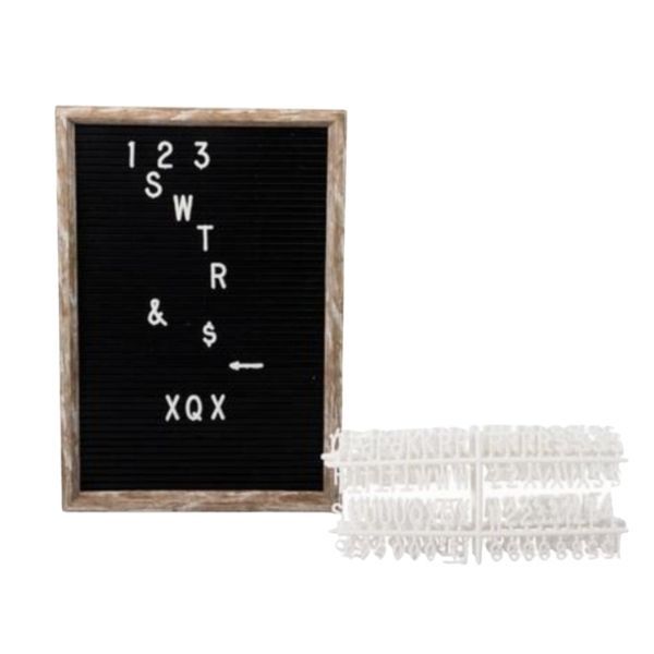 Plaque Letter Board