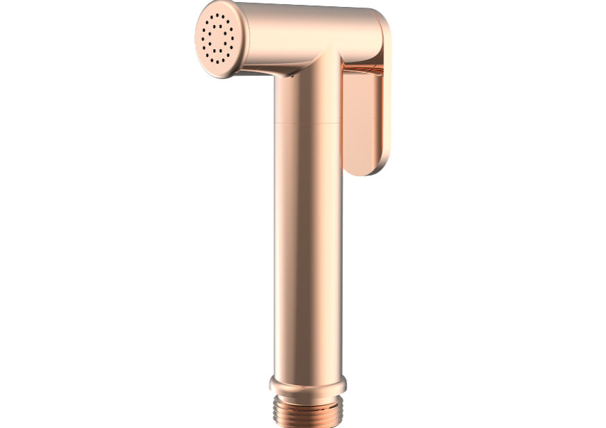 Devario Premio Shattaf Sprayer Round Brass -Rose Gold