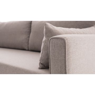 Bella Corner Sofa Left 1 - Brown
