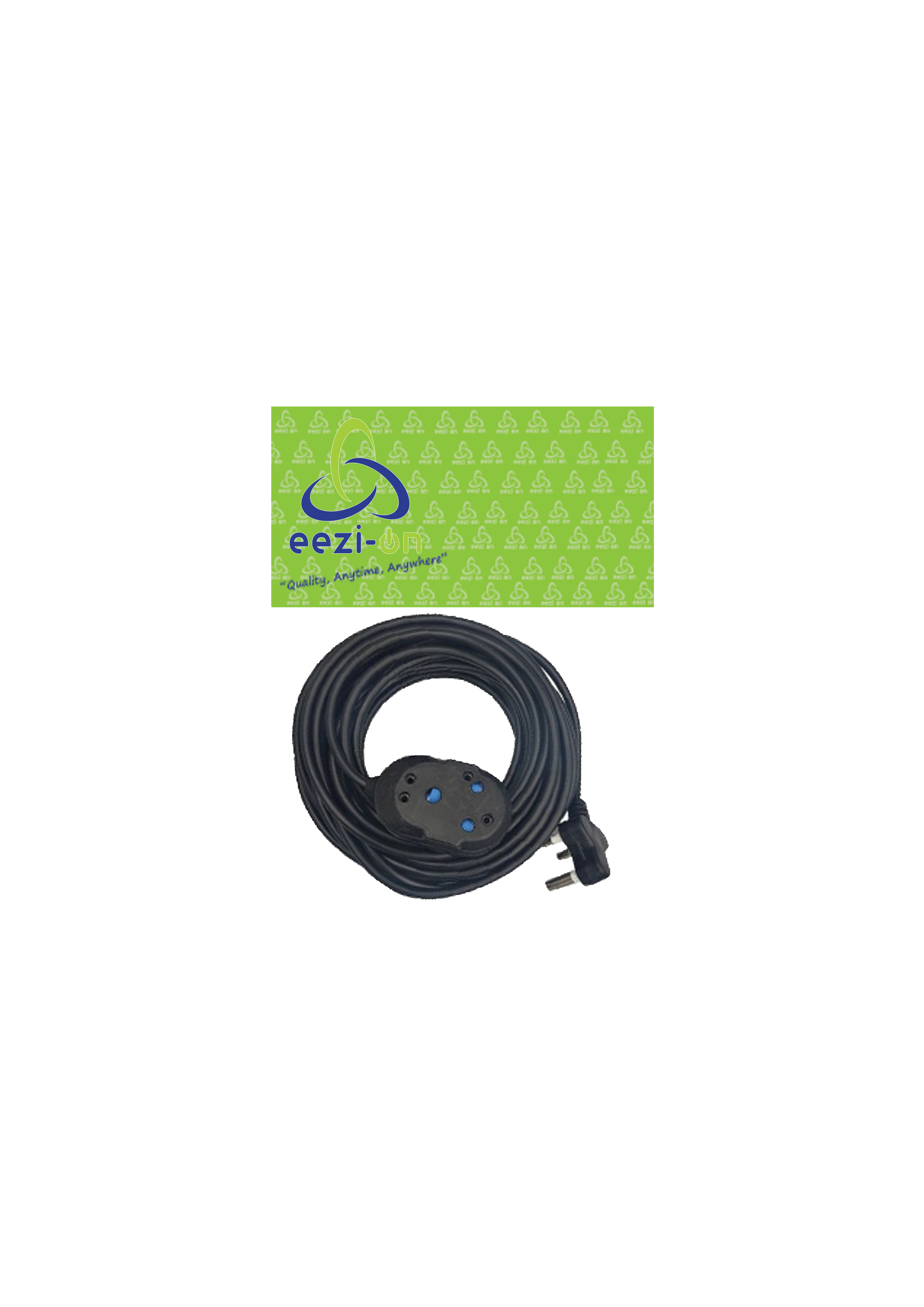 5M HEAVY DUTY EXTENSION CORD (BLACK) 16A