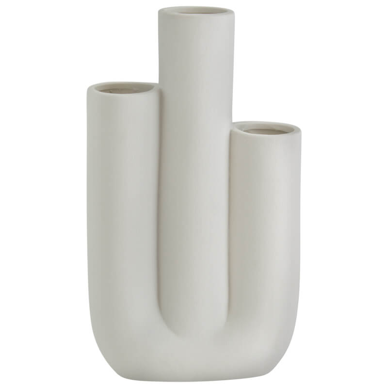 Modern Triple Tube Ceramic Vase