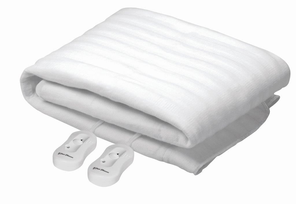Pure Pleasure King Fitted Electric Blanket W/Elastic 183x188cm