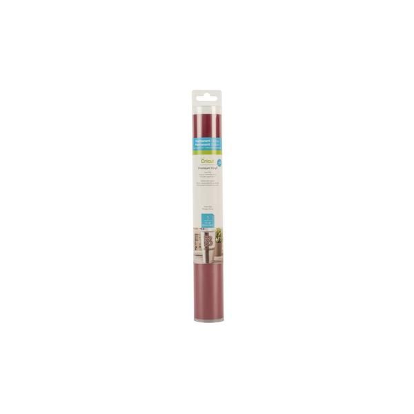 Cricut Premium Vinyl Perm 30X120Cm (Dark Red)