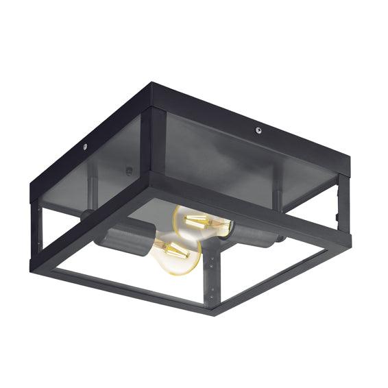 Alamonte1 C/Light Outdoor Black