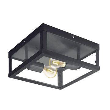 Alamonte1 C/Light Outdoor Black