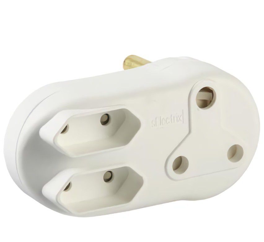 Plug-adaptor 1x16a+2x5a-2pn Sunken - 2 Pack