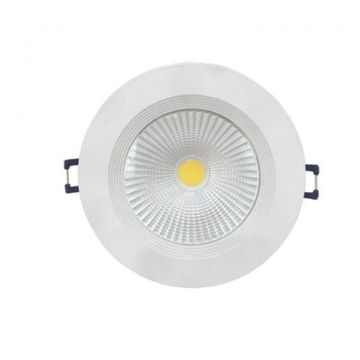 Aluminium Down Lighter  Straight 7W LED Bulb
