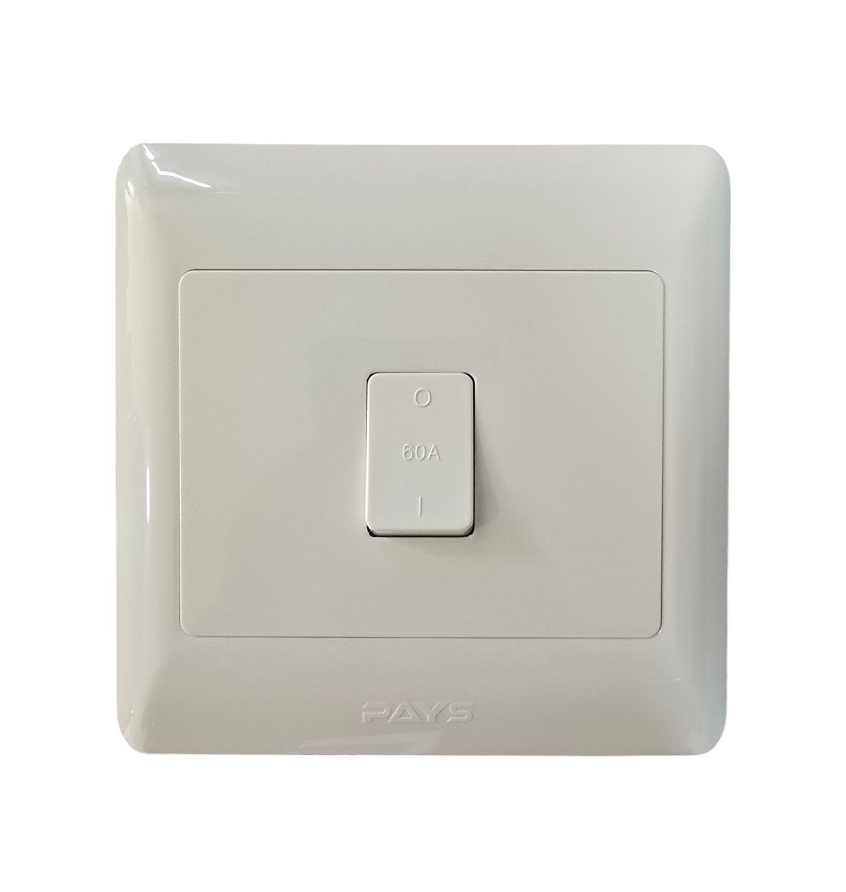 PAYS Stove Isolator 60A 4x4 250V - White