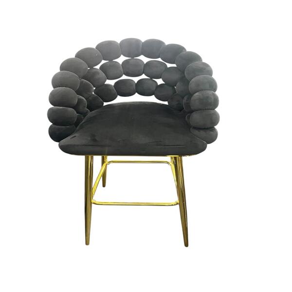 Velvet luxury chair