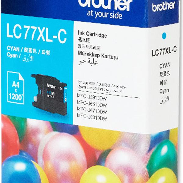 Brother High Yield Cyan Cartridge For Mfcj6510Dw