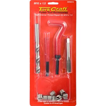 Thread Repair Kit 14Pc M10 X 1.5 X 1.5D Internal Thread Carded