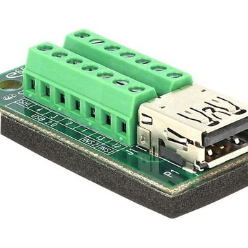 Delock Usb 3.1 A Female - Terminal Block 14-Pin