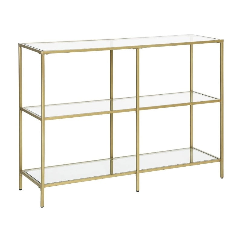 Bragg Salem Entryway Console Table 100cm, Gold