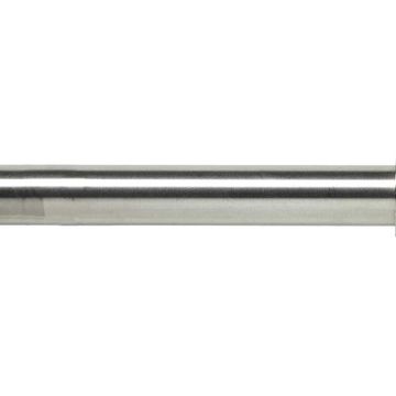 Curtain Rod, Steel, Silver, 25mm x 3m BY WOODLY