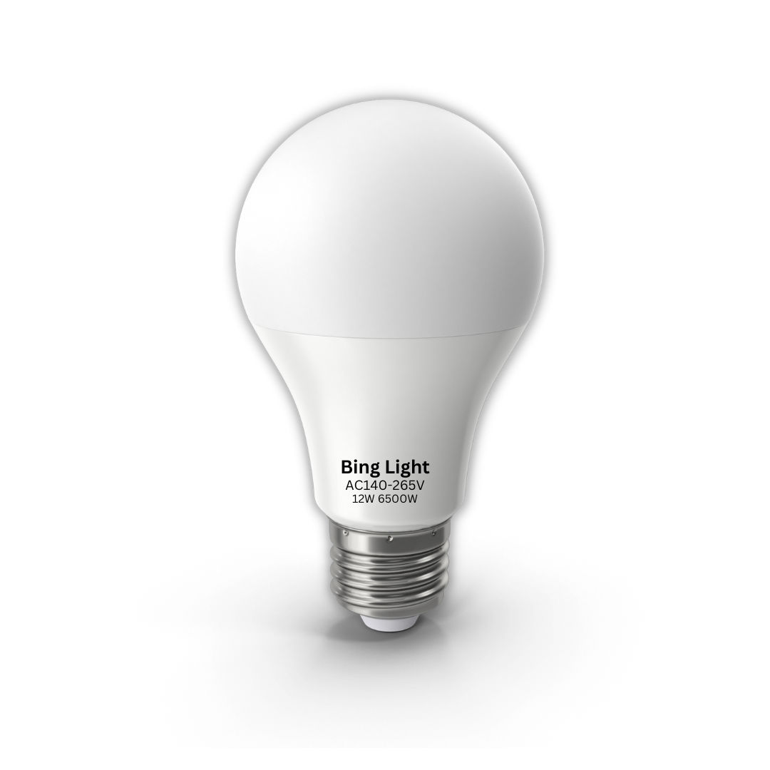 E27 12w Led Bulb 6500K - Bing Light